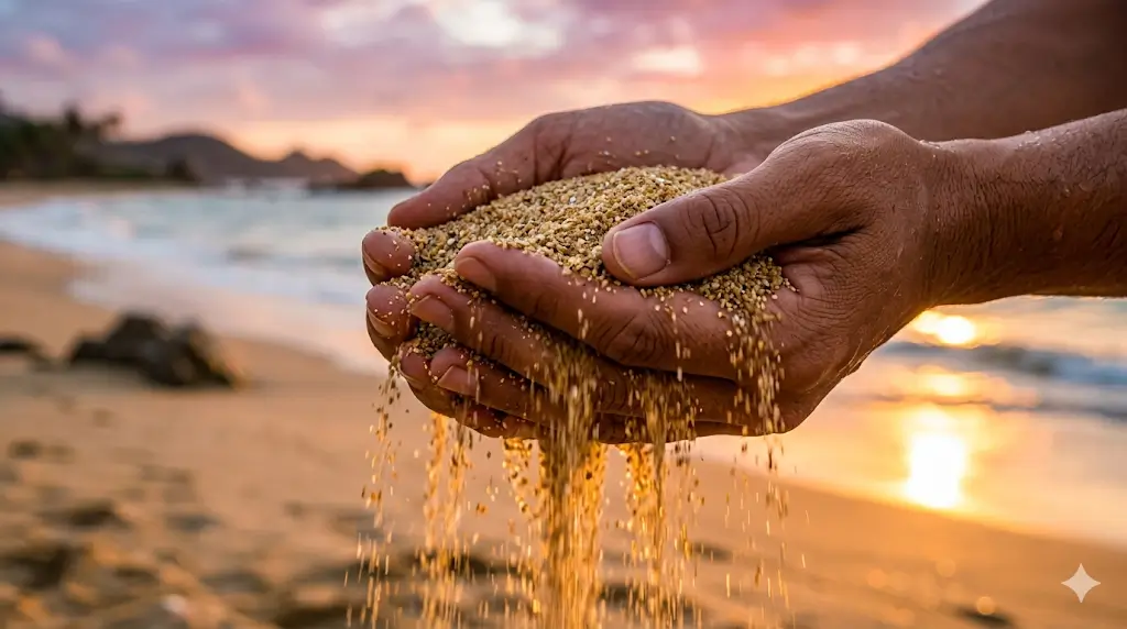 areia na Bíblia